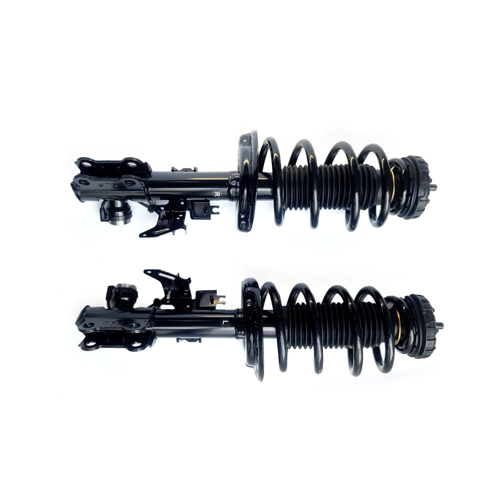 Pair Front Complete Strut Fit 2010-2016 Cadillac SRX Assembly Shock Absorber with Electronic